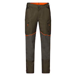 SEELAND Venture Trousers Pine green/Hi-Vis orange