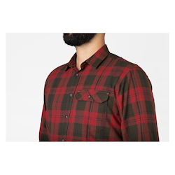 SEELAND Highseat Shirt Red Forest Check