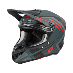 O'Neal 5SRS Polyacrylite Helmet SPIKE gray/red