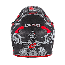 O'NEAL 5SRS Polyacrylite Helmet HR black/red