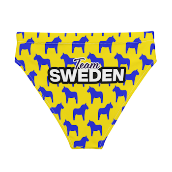 Bikinitrosa - Sverigehästar - Gul/Blå | "Team Sweden"