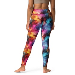 Yoga Leggings - Smokey Hot