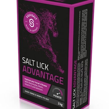 Equisalt Advantage - Saltsten med elektrolytter, biotin og selen