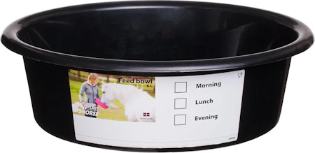 Fôringsbøtte med lokk - 6 liter
