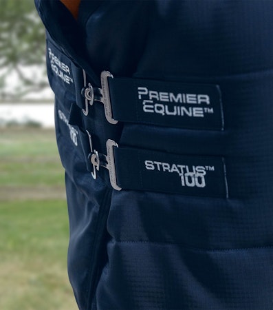Premier Equine "Stratus" Stalldekken med hals - 100g