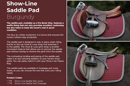 Bucas Show-Line Shabrack - Limited Edition!