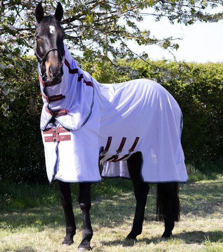 Premier Equine «Bug Buster» Fluedekken med avtagbar hals