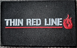 Thin Red Line Patch Kardborre