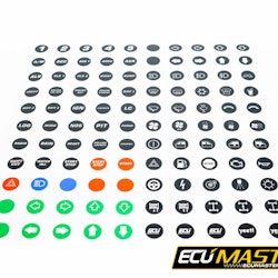 ECUMaster CAN Keyboard knapper 24mm