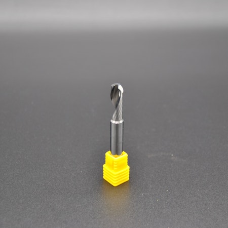 1-skjær pinnefres for aluminium - 8mm
