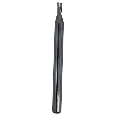 1-skjær pinnefres - Down-cut - 2mm