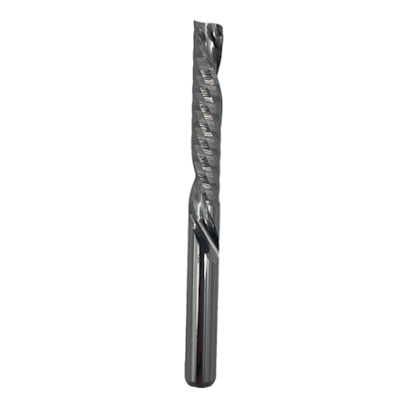 1-skjær pinnefres - Down-cut - 4mm