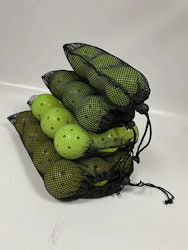 Pickleboll 3 pack i nät