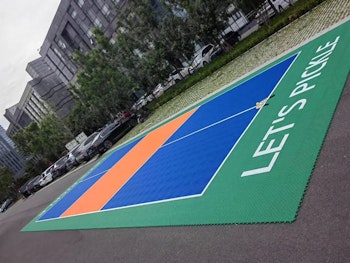 Portabla pickleball banor