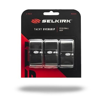 Selkirk Tacky Overgrip, 3-pack i svart