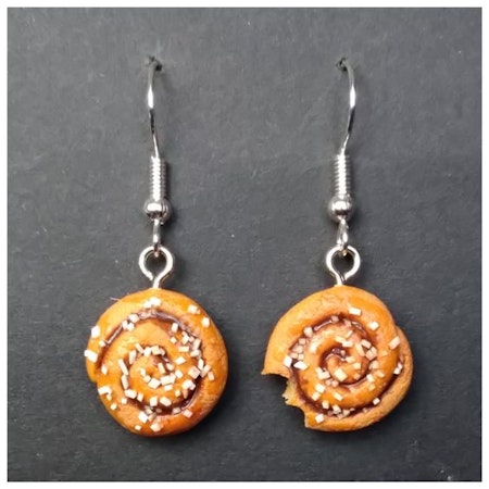 Örhängen - kanelbullar