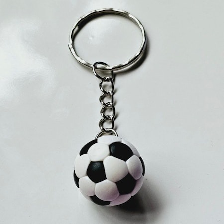 Nyckelring med fotboll