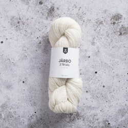 Svensk ull 2 tr - 74102 natural white