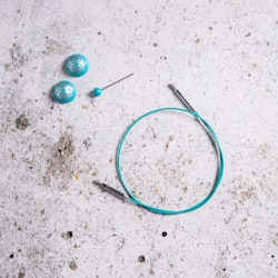 KnitPro Mindful kabel - Swivel 40 cm rundsticka