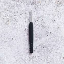 KnitPro virknål -  3,5 mm soft grip silver