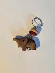 Stickmarkör - träelefant