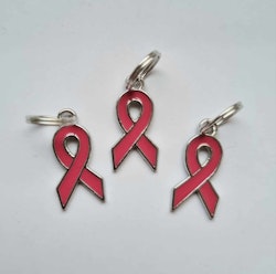 Stickmarkör - rosa bandet