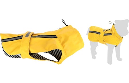 Regndekken til hund Ciro gul 35cm