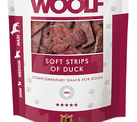 Woolf Soft Strips Of Duck 100G (1009)