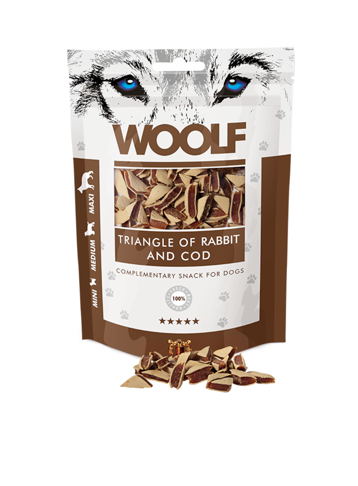Woolf Triangle Of Rabbit And Cod 100G (1030)