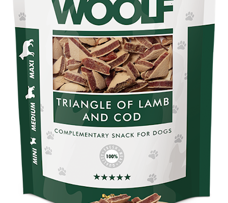 Woolf Triangle Of Lamb And Cod 100G (1031)