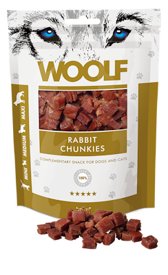 Woolf Rabbit Chunkies 100G (1029)