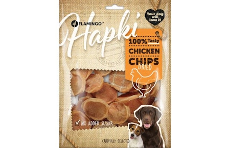 HAPKI CHICKEN CHIPS 400G, HUNDEGODBIT