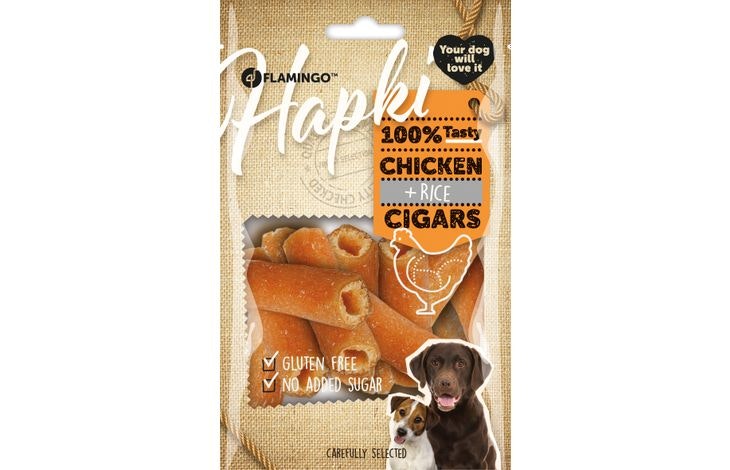 CHICK N SNACK CHICKEN AND RICE CIGAR, 85G