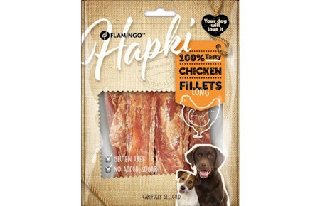 FLAMINGO CHEWIES CHICKEN SNACK 170G LONG