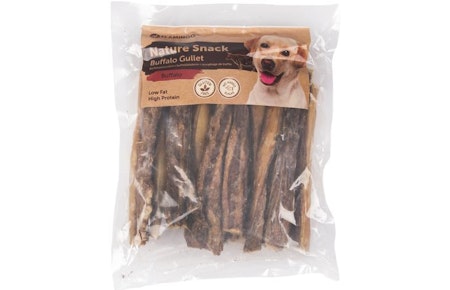 Hundesnack Natur Bøffel Struper tøket 150gr