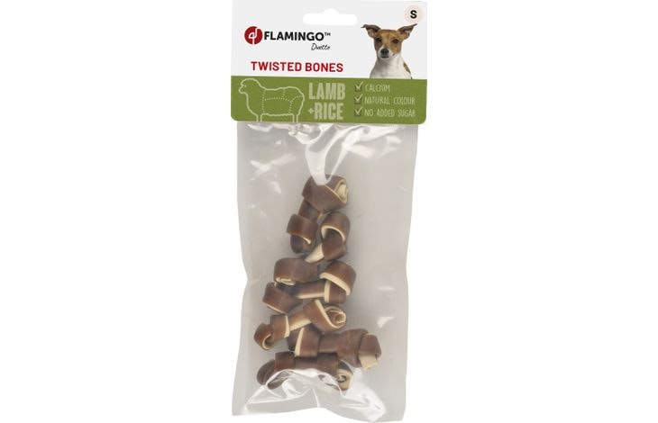 Hundesnack Duetto lam & ris S, 6stk
