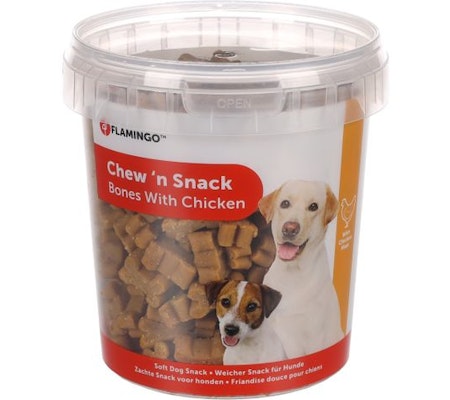 CHEW N SNACK BONES CHICKEN 500G