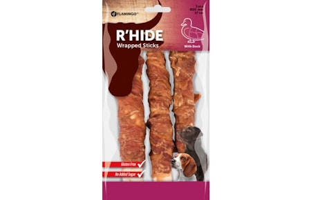 Råhud DUCK WRAPPED STICK 20MM 17CM 3PCS 155GR
