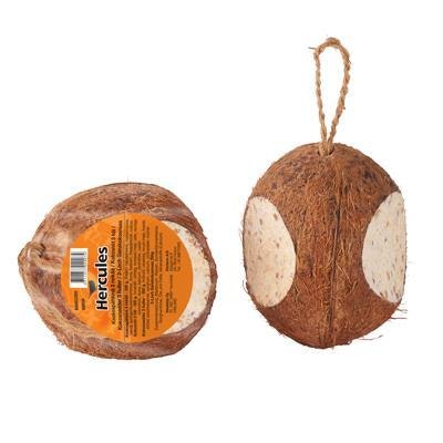Hel kokosnøtt med 3 huller. 350gr