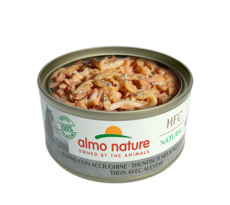 Tuna with Whitebait 70 g, Almo Nature