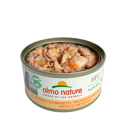 Tuna and Shrimps 70g x 6, Almo Nature