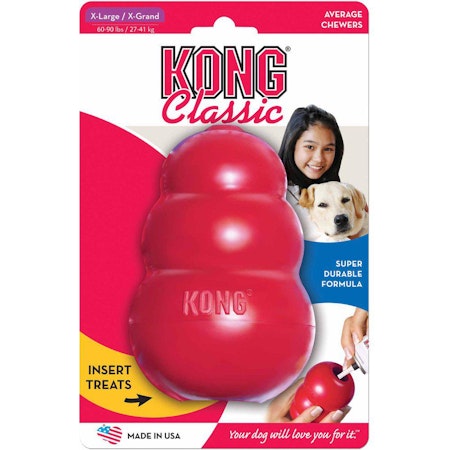Kong Classic Rød XL 13X9cm