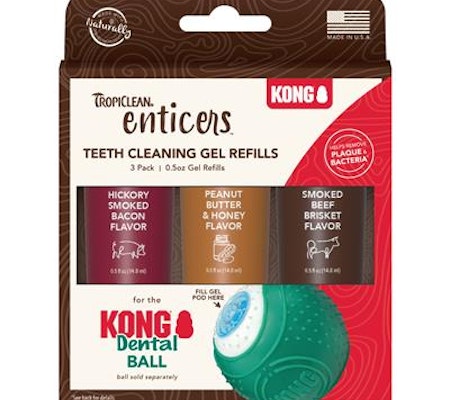 KONG Tropiclean Denta Gel 3 pak. 17 ml.