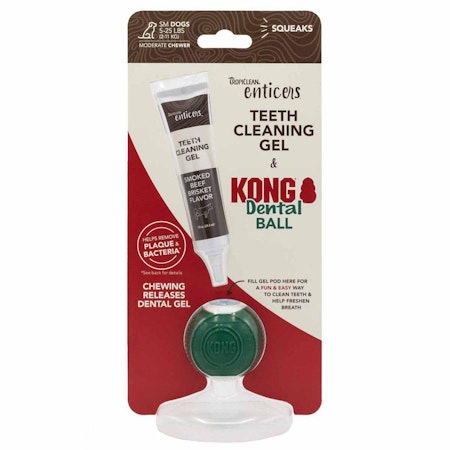 Kong Tropiclean Denta Ball S, til hund 2-11kg