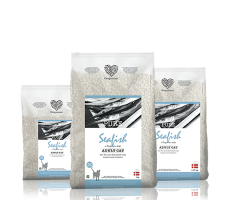 Kingsmoor Pure voksen katt havfisk 0,5 Kg