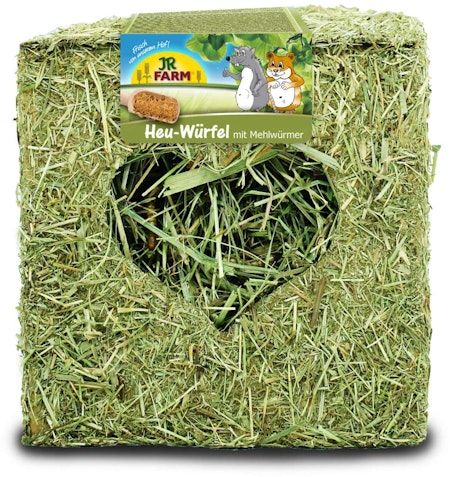 Jr Farm høykube med melorm 12.5x12.5Cm 125gr