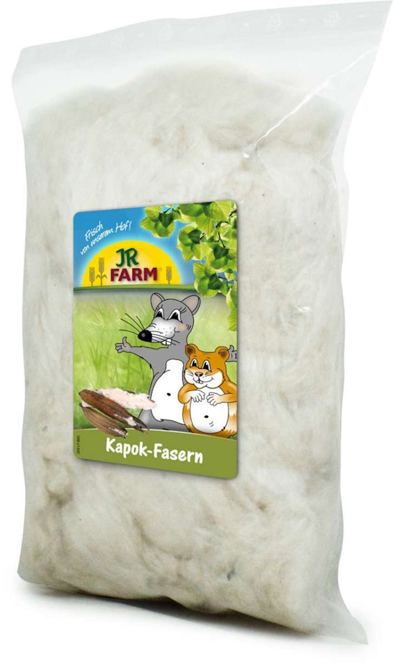Jr Farm Kapok fiber til redebygging hos smådyr 20gr