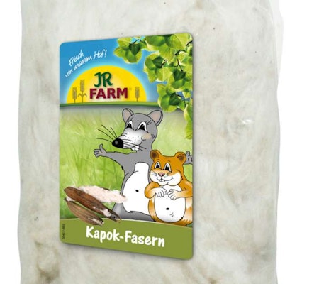 Jr Farm Kapok fiber til redebygging hos smådyr 20gr