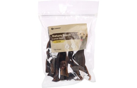 Hundesnack Natur Kamelskinn tørket 200gr