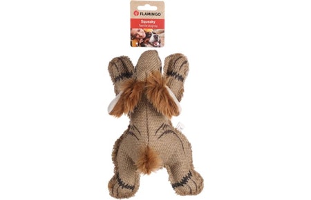 Hundeleke Nada kanin brun - 15cm L x 25.5cm W x 11.5cm H